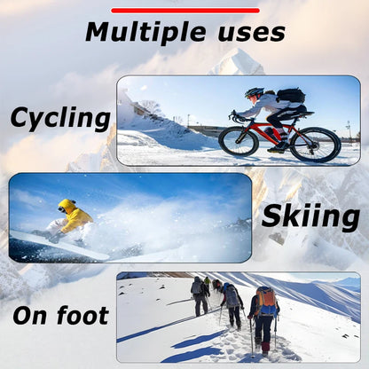 Winter Warm Gloves Touch Screen Windproof Cold-proof Cycling Gloves, Men's Women's Running, Hiking Skiing Gloves