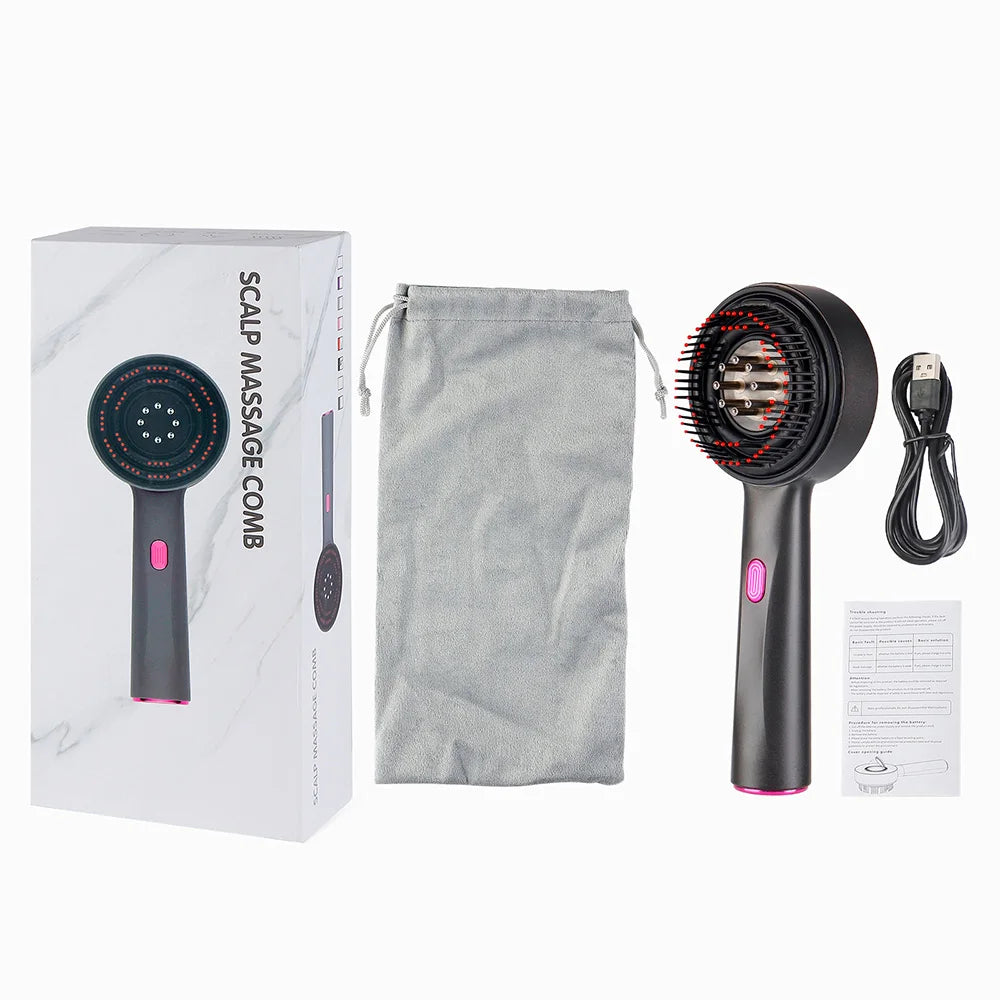 LuminaGlow (Electric Hair Growth Red Light Comb Massage)
