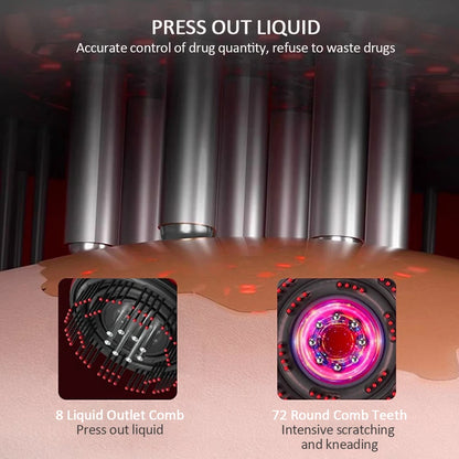 LuminaGlow (Electric Hair Growth Red Light Comb Massage)