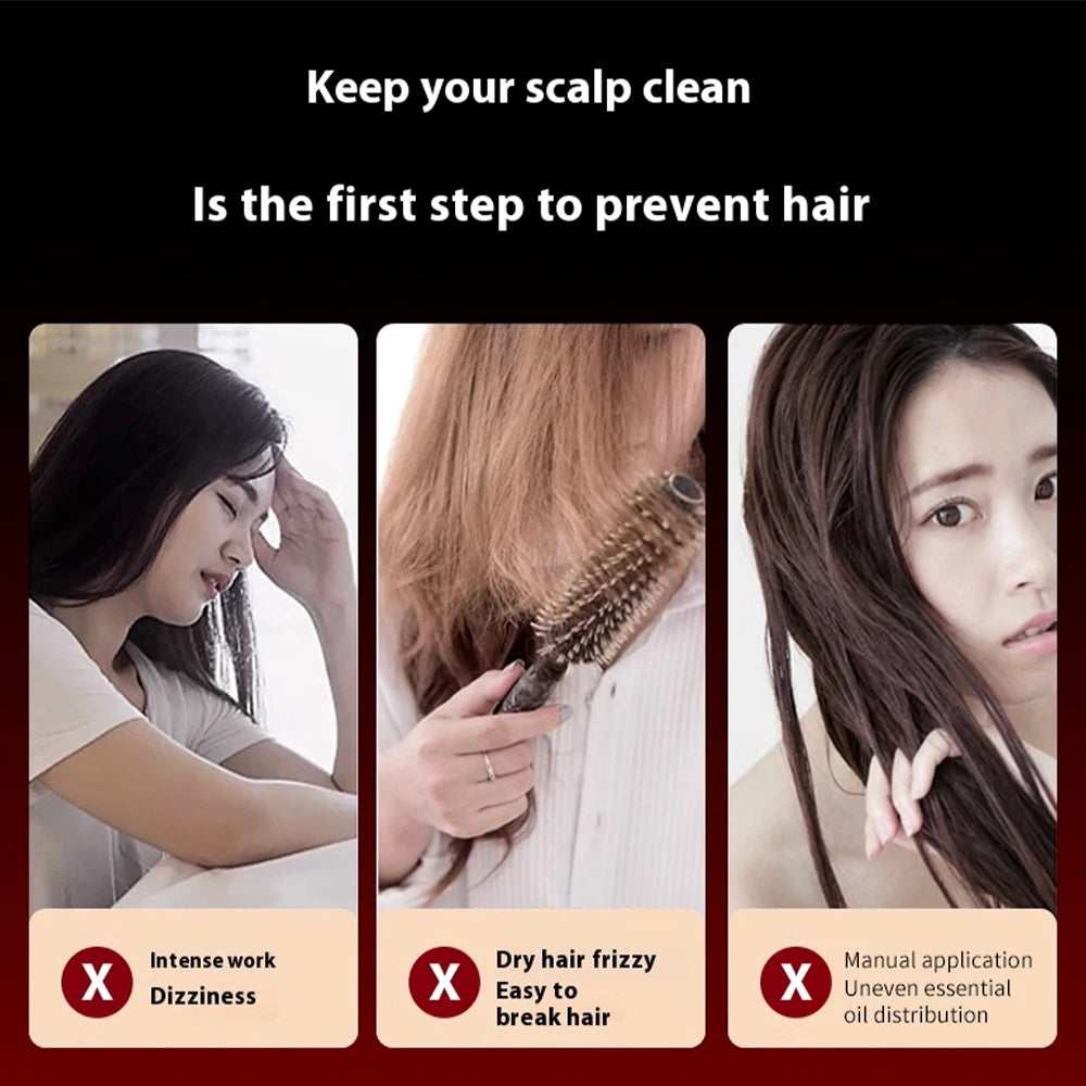 LuminaGlow (Electric Hair Growth Red Light Comb Massage)