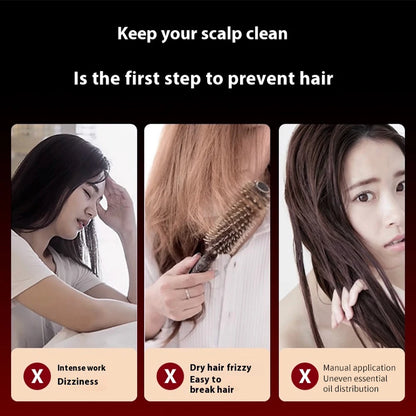 LuminaGlow (Electric Hair Growth Red Light Comb Massage)