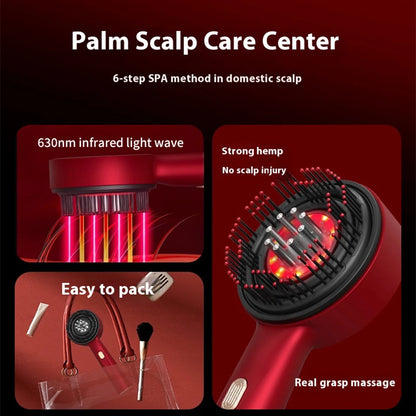 LuminaGlow (Electric Hair Growth Red Light Comb Massage)